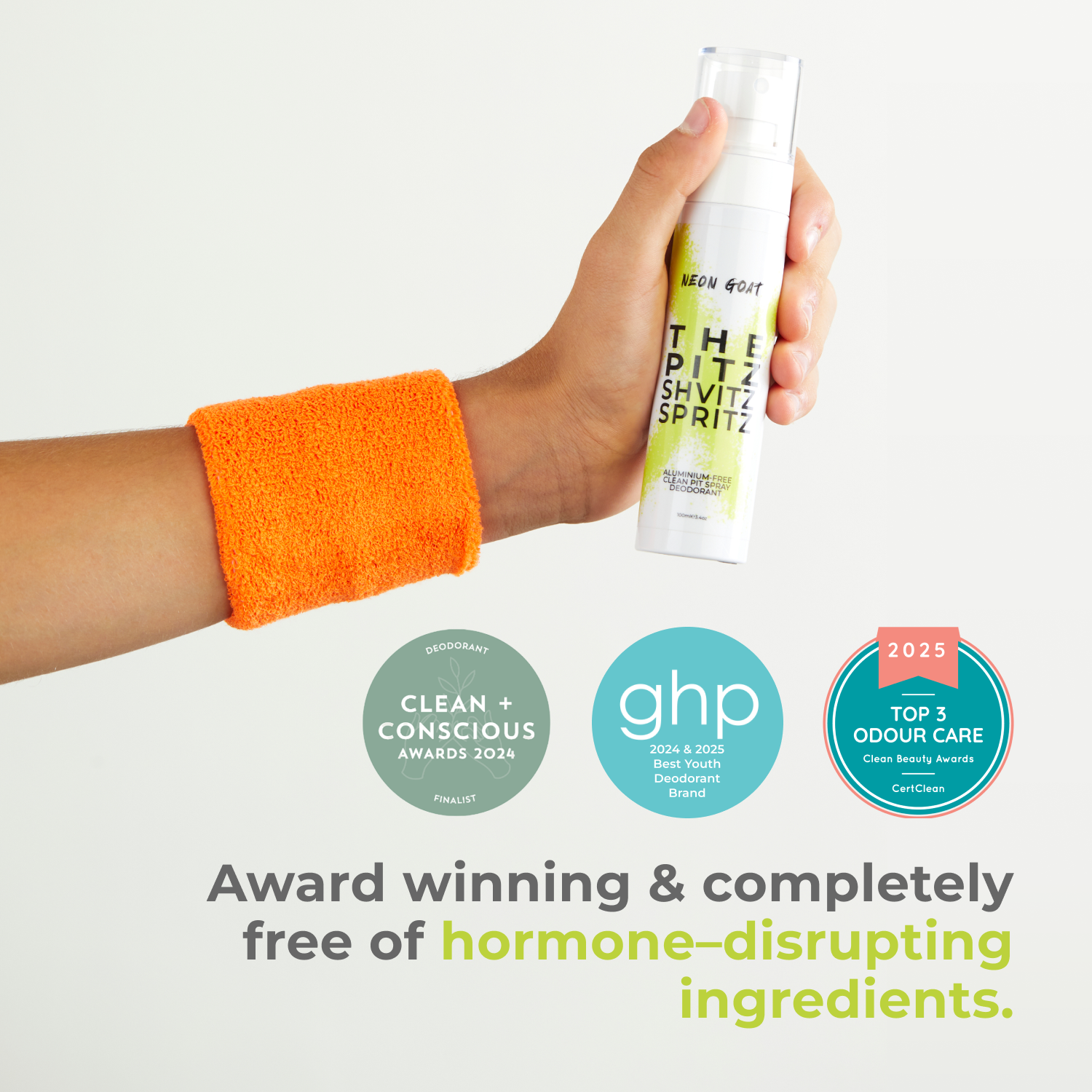 Neon Goat – Safe Deodorant for Pre-Teens & Teens – Natural Deodorant